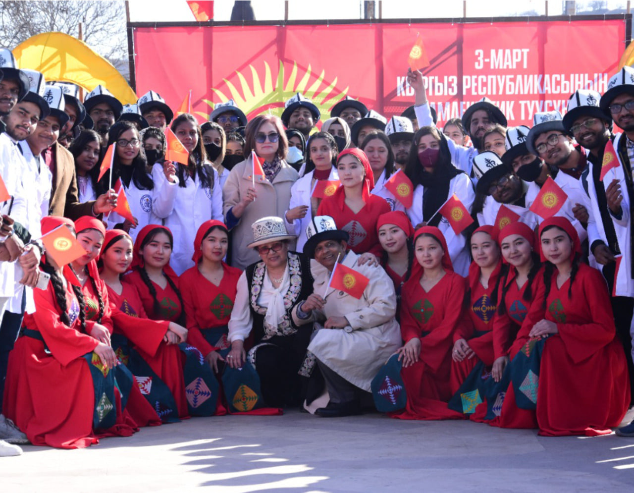 30th year flag day of Kyrgyzstan