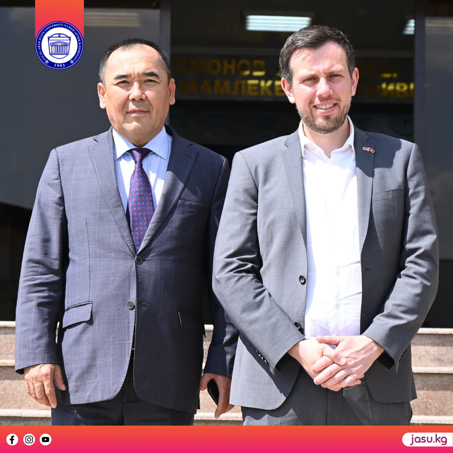 We were honored to host the #British Ambassador to the #Kyrgyz Republic ...