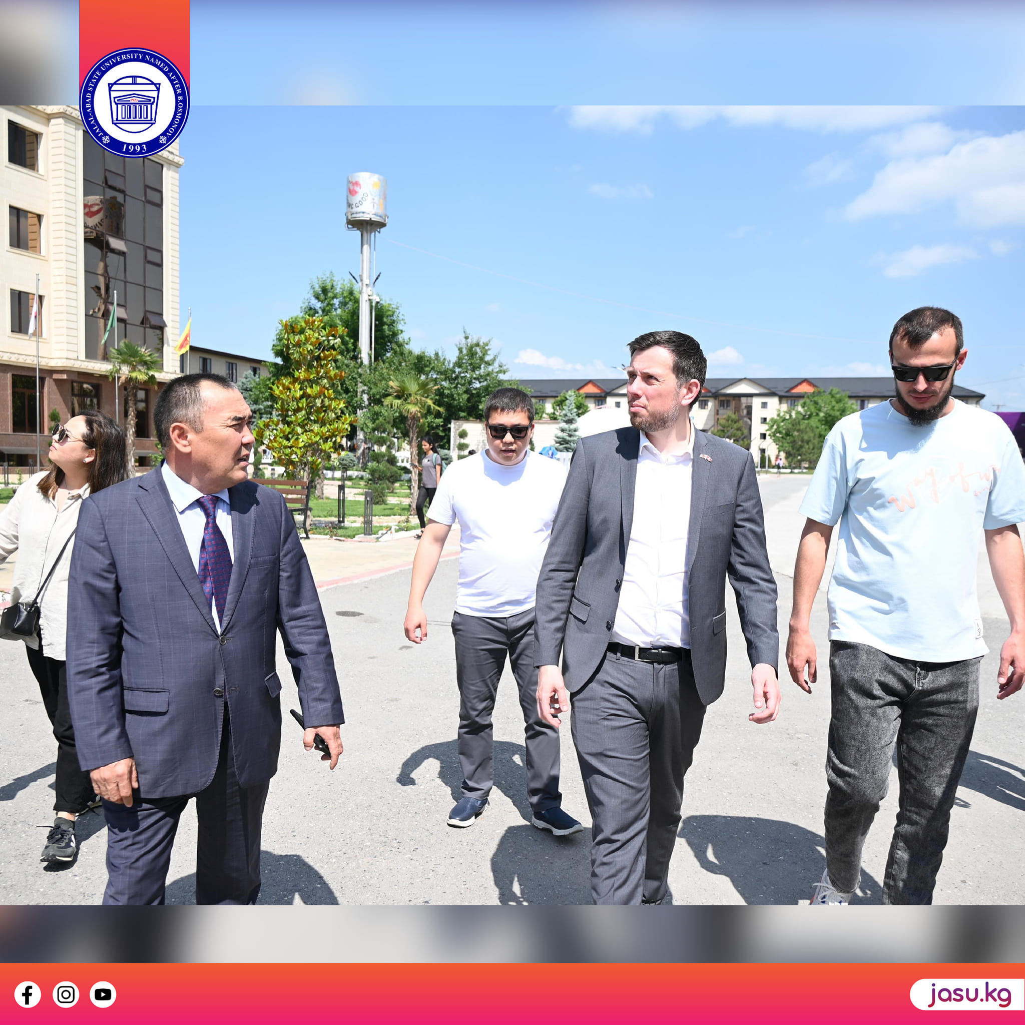 We were honored to host the #British Ambassador to the #Kyrgyz Republic ...